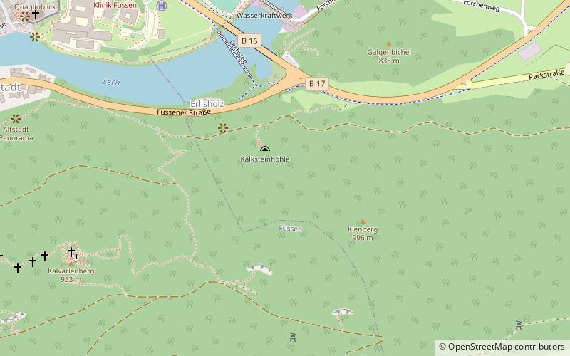 zamonien fussen location map
