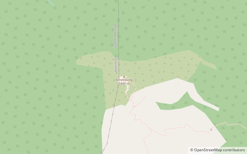 Simetsberg location map