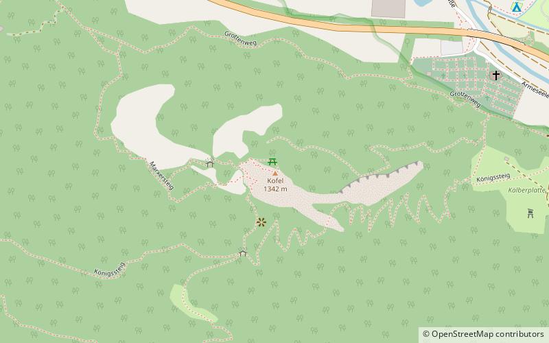 Kofel location map