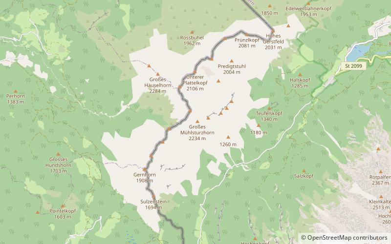 Mühlsturzhörner location map
