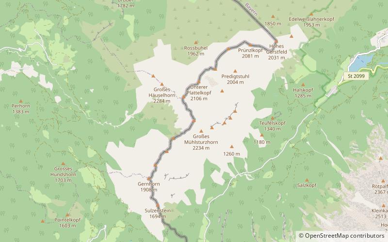 Stadelhorn location map