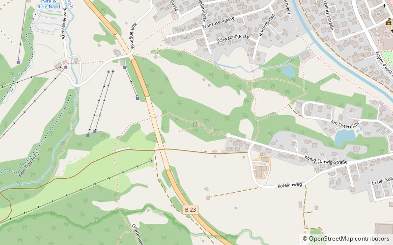 kreuzigungsgruppe oberammergau location map