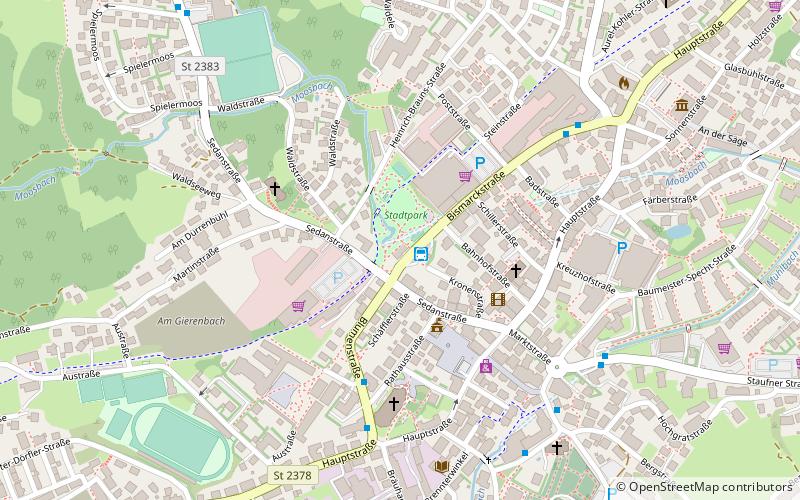 Jugendhaus Alter Bahnhof location map