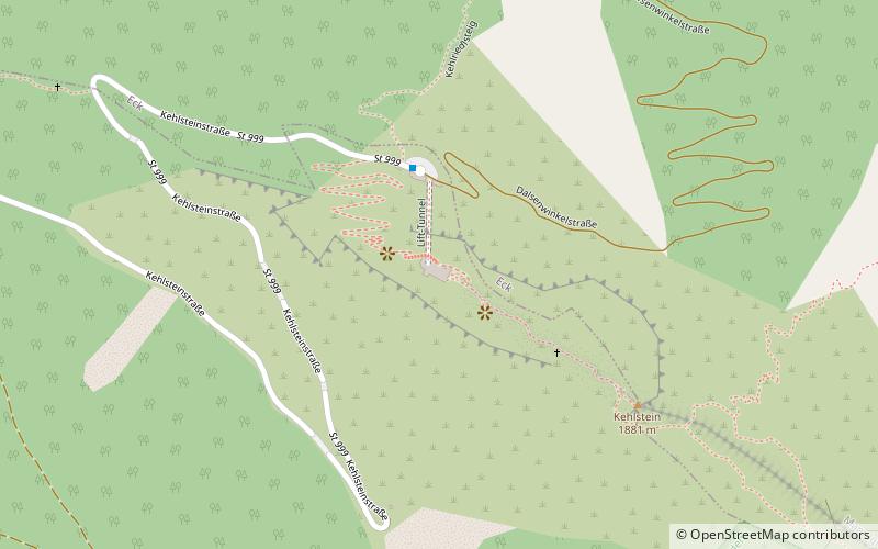 Kehlsteinhaus location map