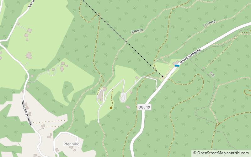 start ziel sommerrodelbahn berchtesgaden location map