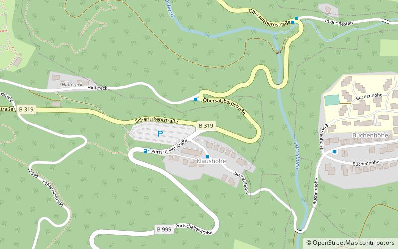 Obersalzberg location map