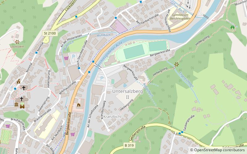 Watzmann Therme Berchtesgaden location map
