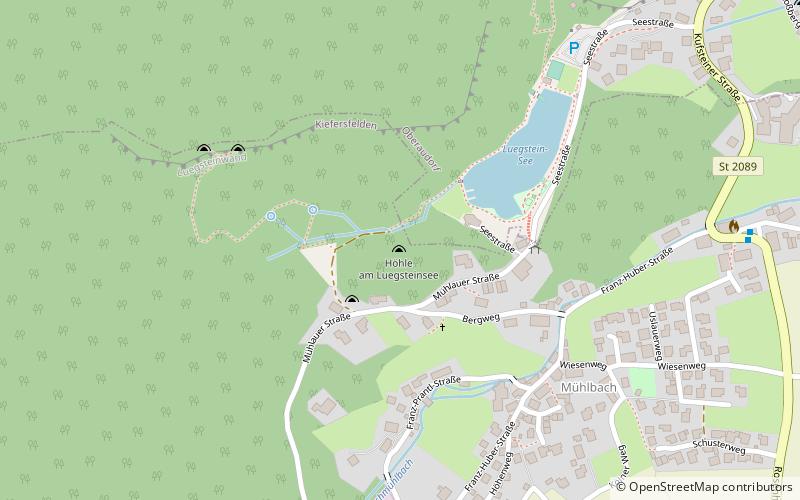 Strandbad Luegsteinsee location map