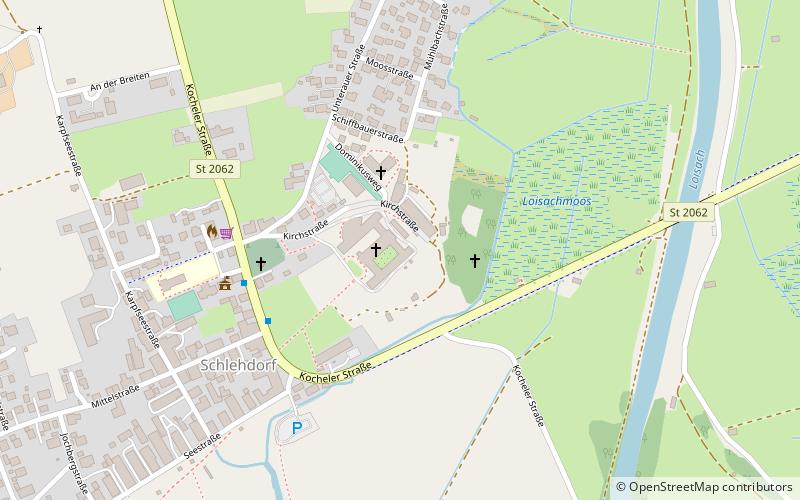 Kloster Schlehdorf location map