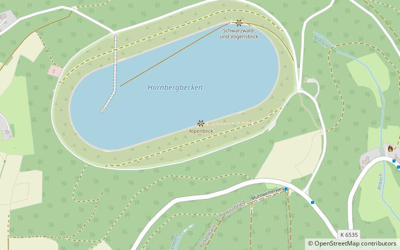 Hornberg Basin location map