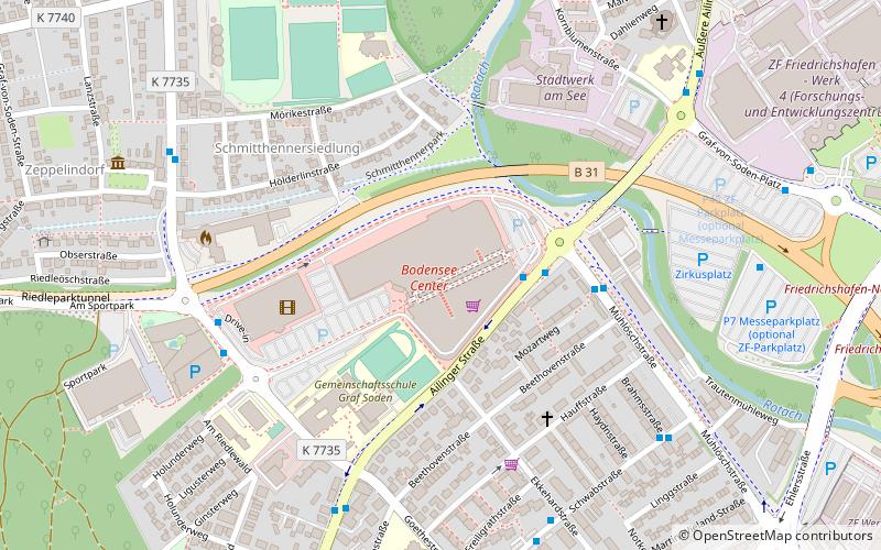 Bodensee Center location map