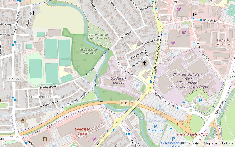 Kundencenter Teledata & Stadtwerk am See location map
