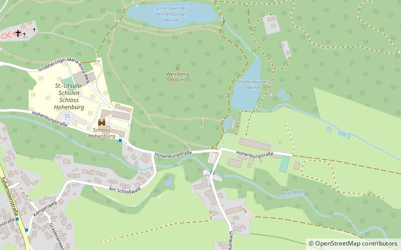 Schloss Hohenburg location map