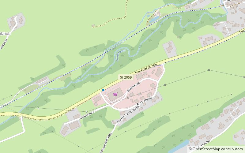 Lechbruck location map