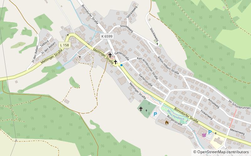 eggingen location map