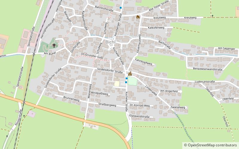 Bichl location map