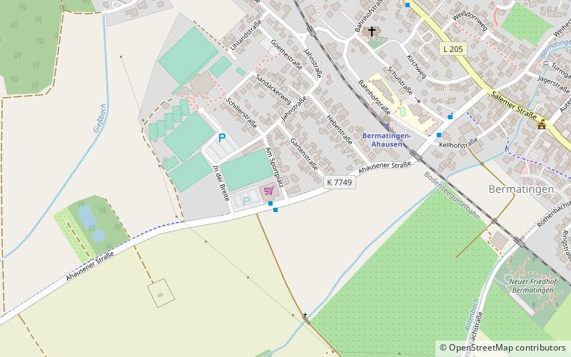 Bermatingen location map