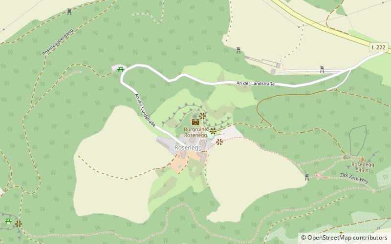 Rosenegg Hill location map