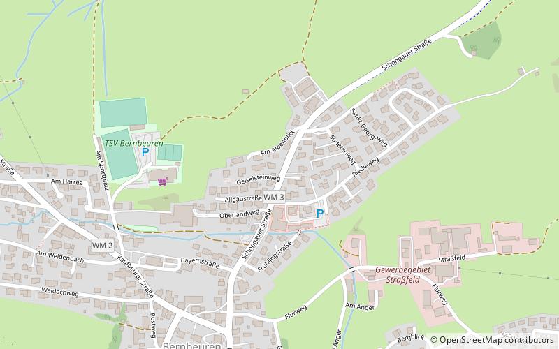 Bernbeuren location map