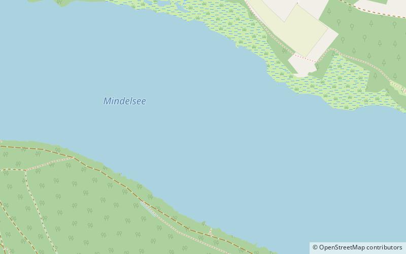 Lago Mindel location map