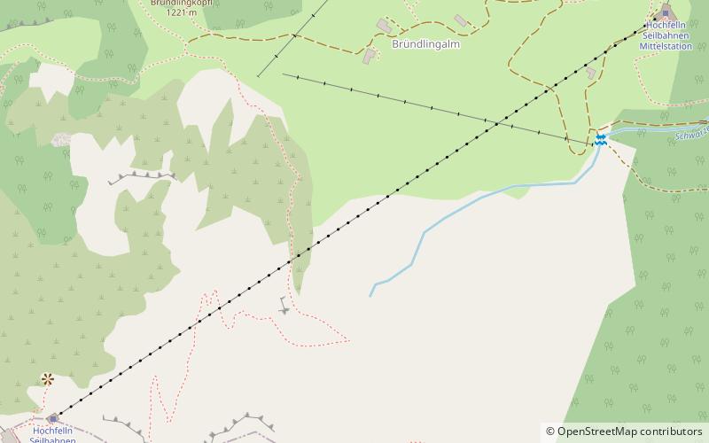 Hochfelln location map