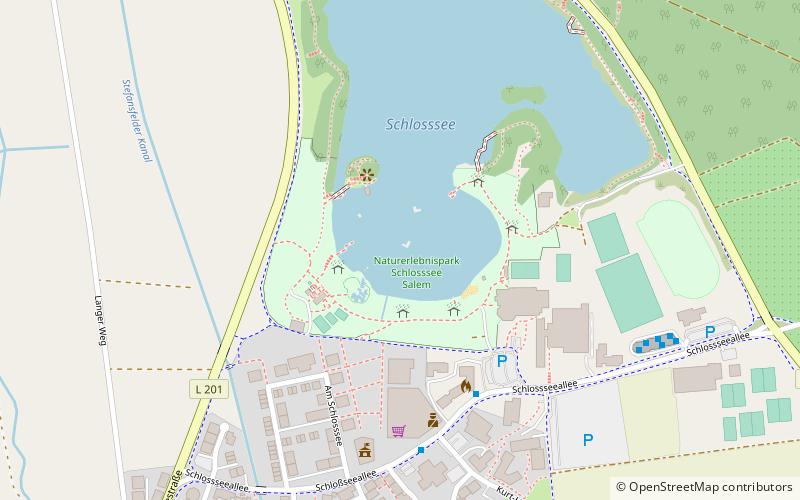 Schlosssee location map