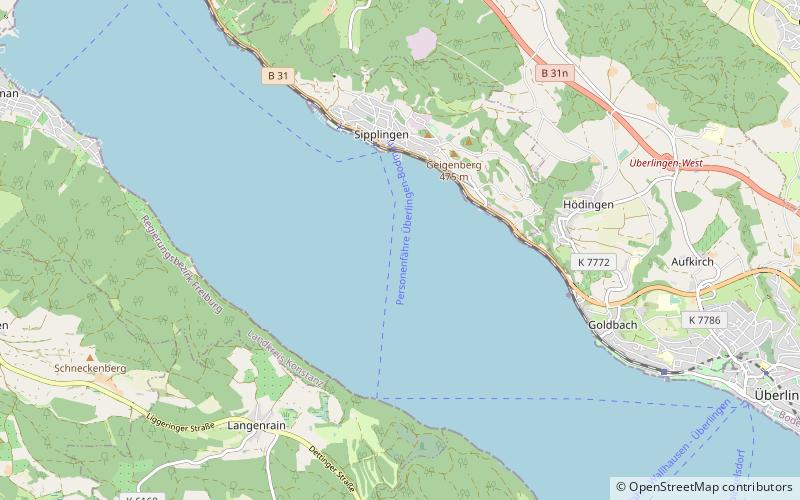 Überlinger See location map