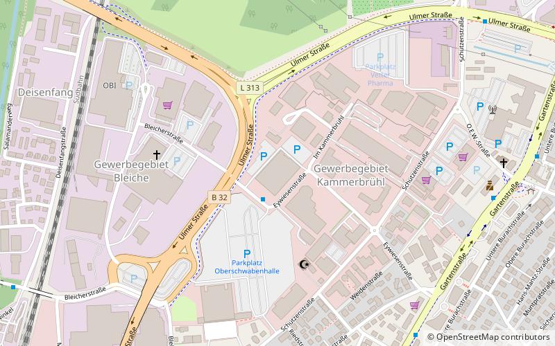 Eissporthalle Ravensburg – CHG Arena location map