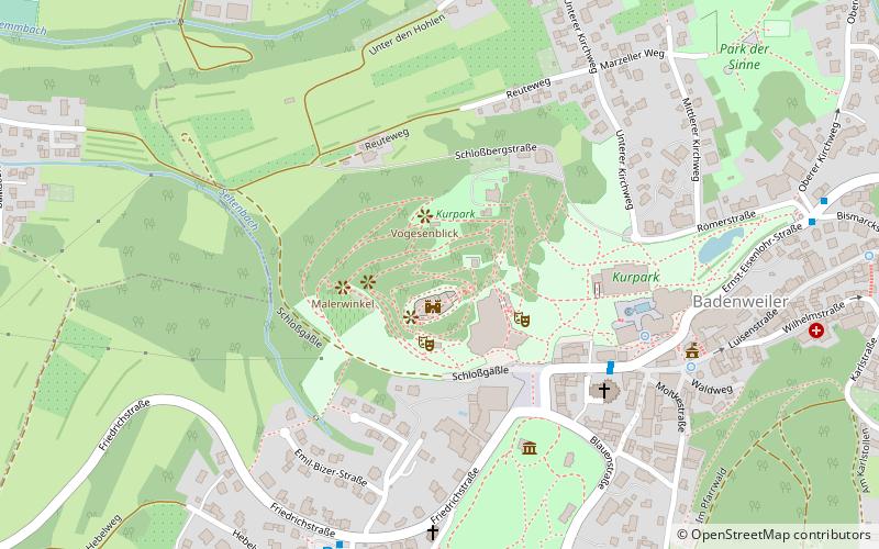 Staatliche Baderverwaltung Badenweiler location map