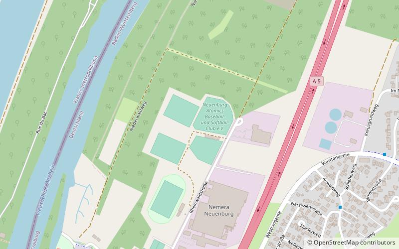 Neuenburg Atomics location map