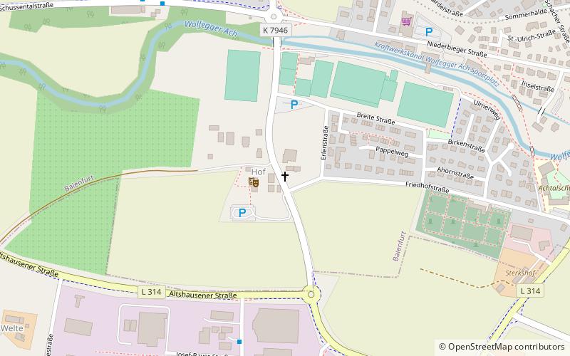 Wegkapelle in Hof location map