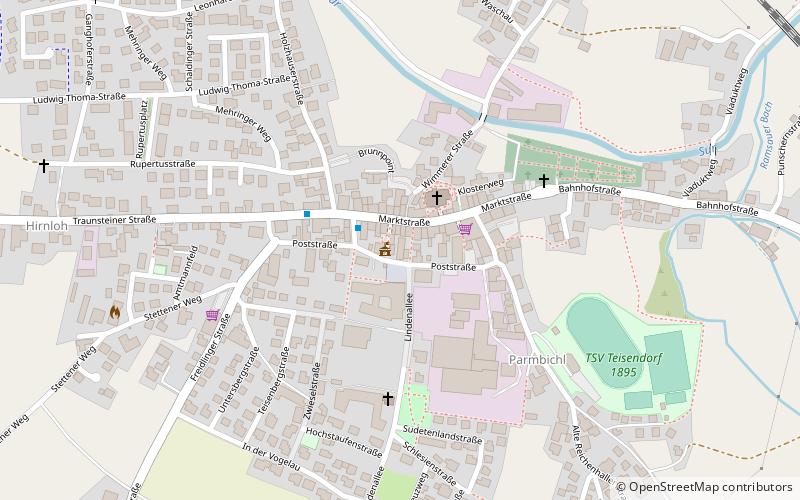 Teisendorf location map