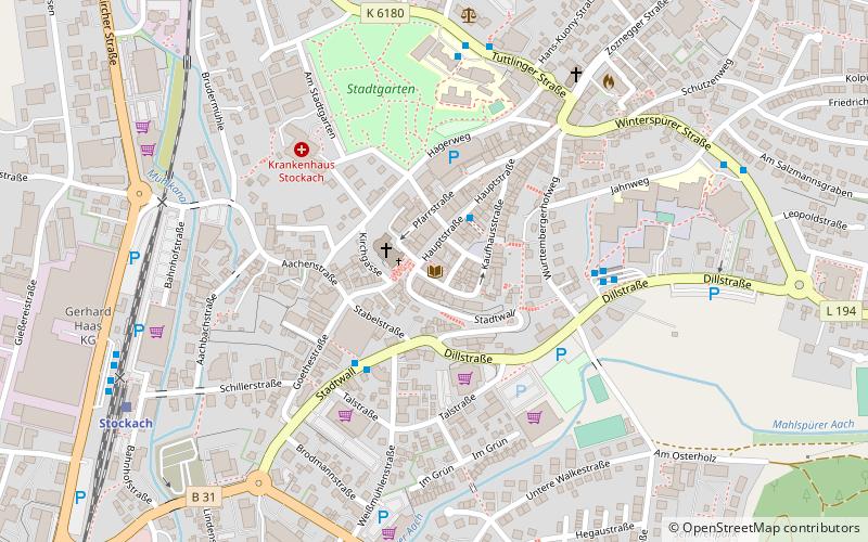 stadtmuseum stockach location map