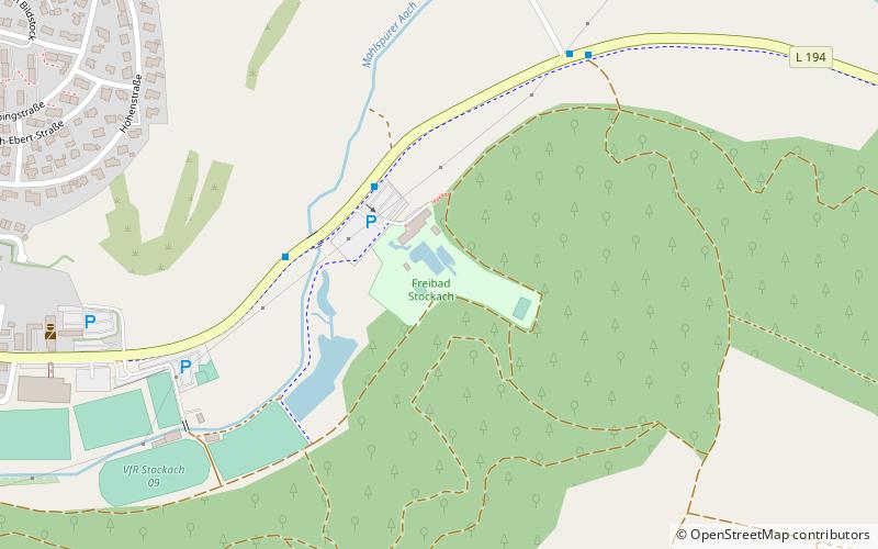 freibad stockach location map