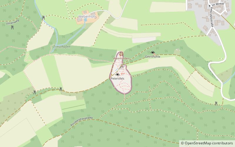 Venusfigurinen vom Petersfels location map