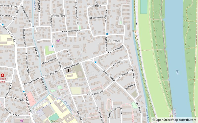 Institut für Baubiologie + Nachhaltigkeit IBN location map