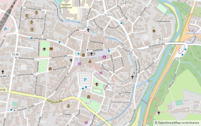 hofbrauhaus traunstein location map