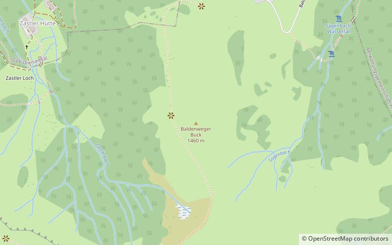 Baldenweger Buck location map