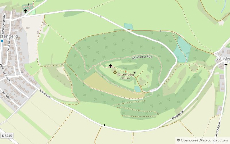 Fürstenberg location map