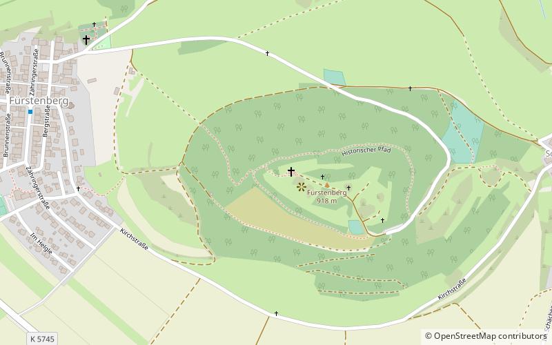 Fürstenberg Castle location map