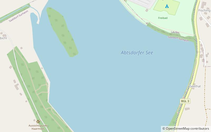 Abtsdorfer See location map