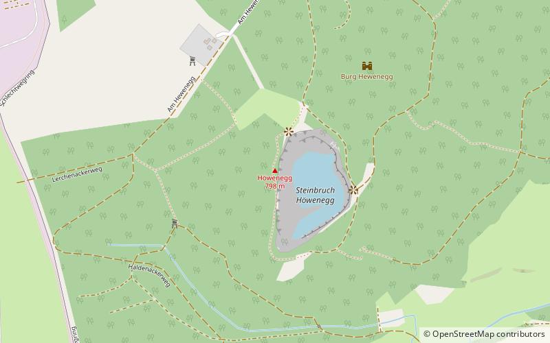 Höwenegg location map