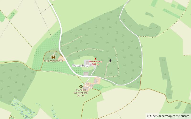 Wartenberg location map