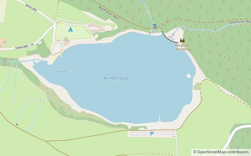 Brändbach Dam location map