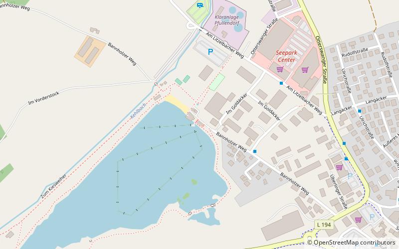 Wasserskipark Pfullendorf location map