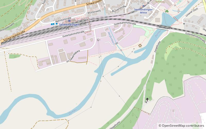 Pertes du Danube location map