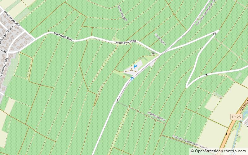 Batzenberg location map