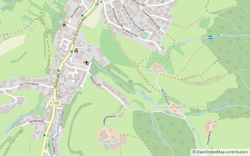 au freiburg location map
