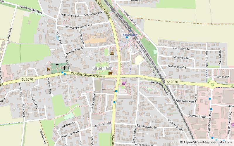 Sauerlach location map