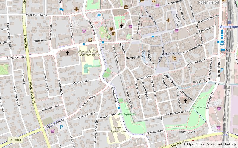 Lindauer Tor location map